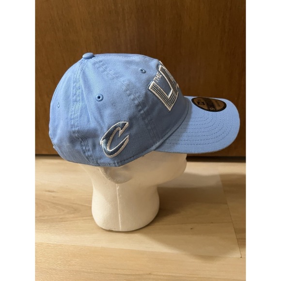 New Era The Land Hat Sky Blue Cleveland Baseball Adjustable Cavaliers 9Twenty - Picture 4 of 8